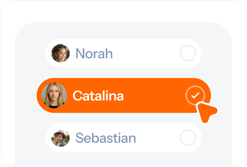Family Scheduling Image Orange